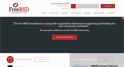 Desktop Screenshot of freebsdfoundation.org